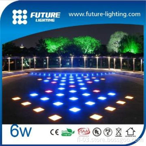 Outdoor Waterproof color changing christmas led bricks 6w